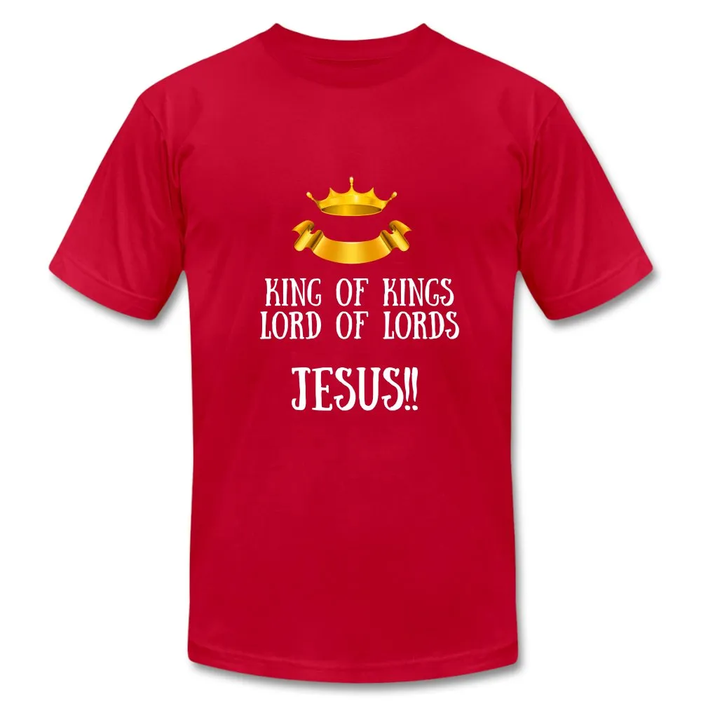 King of Kings, Unisex Adult Jersey T-Shirt