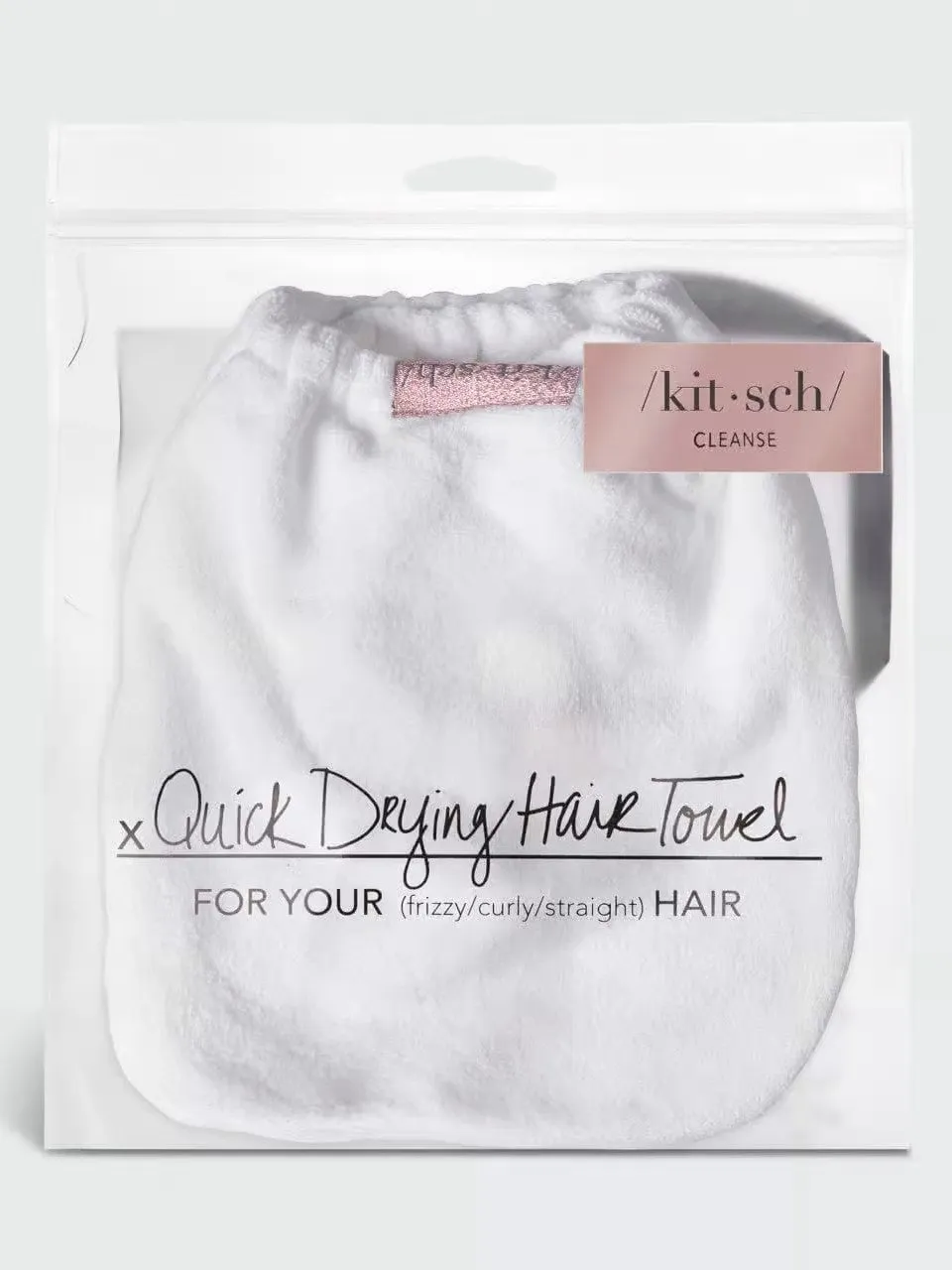 KITSCH Quick Dry Microfiber Hair Towel