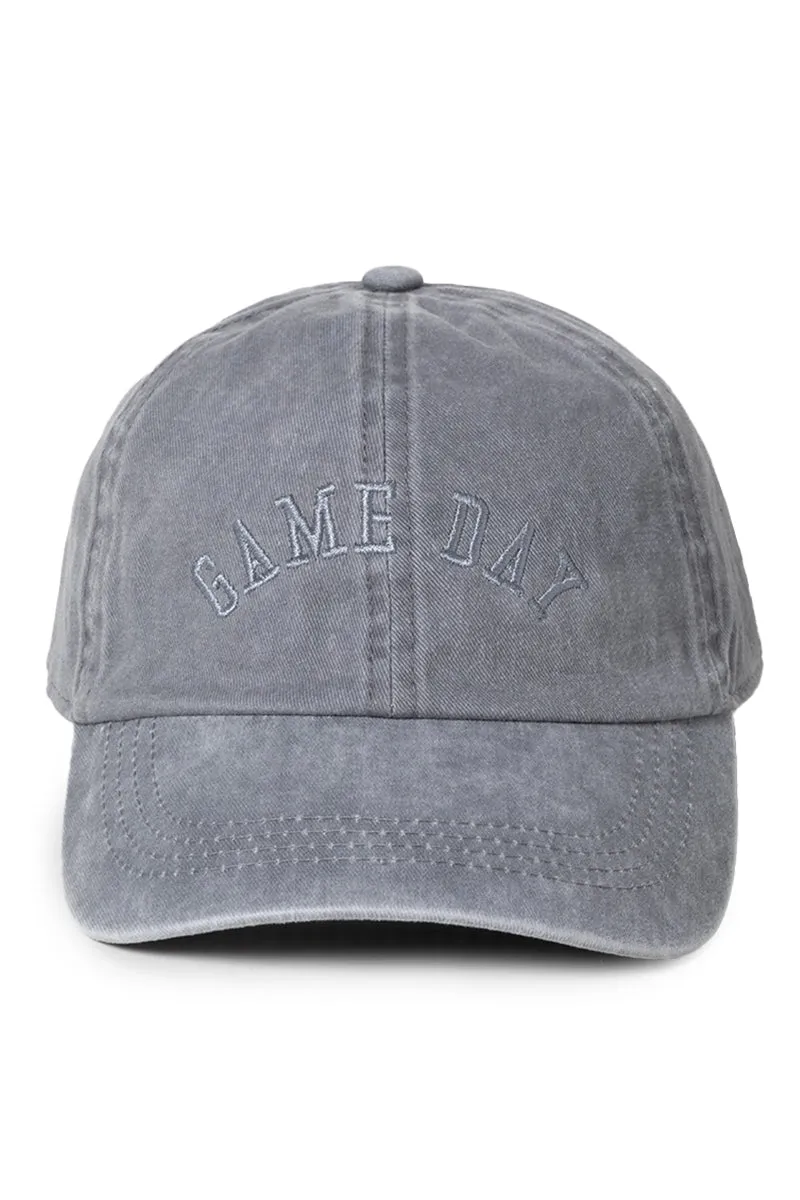 LCAP2984 - GAME DAY Washed Cotton baseball cap
