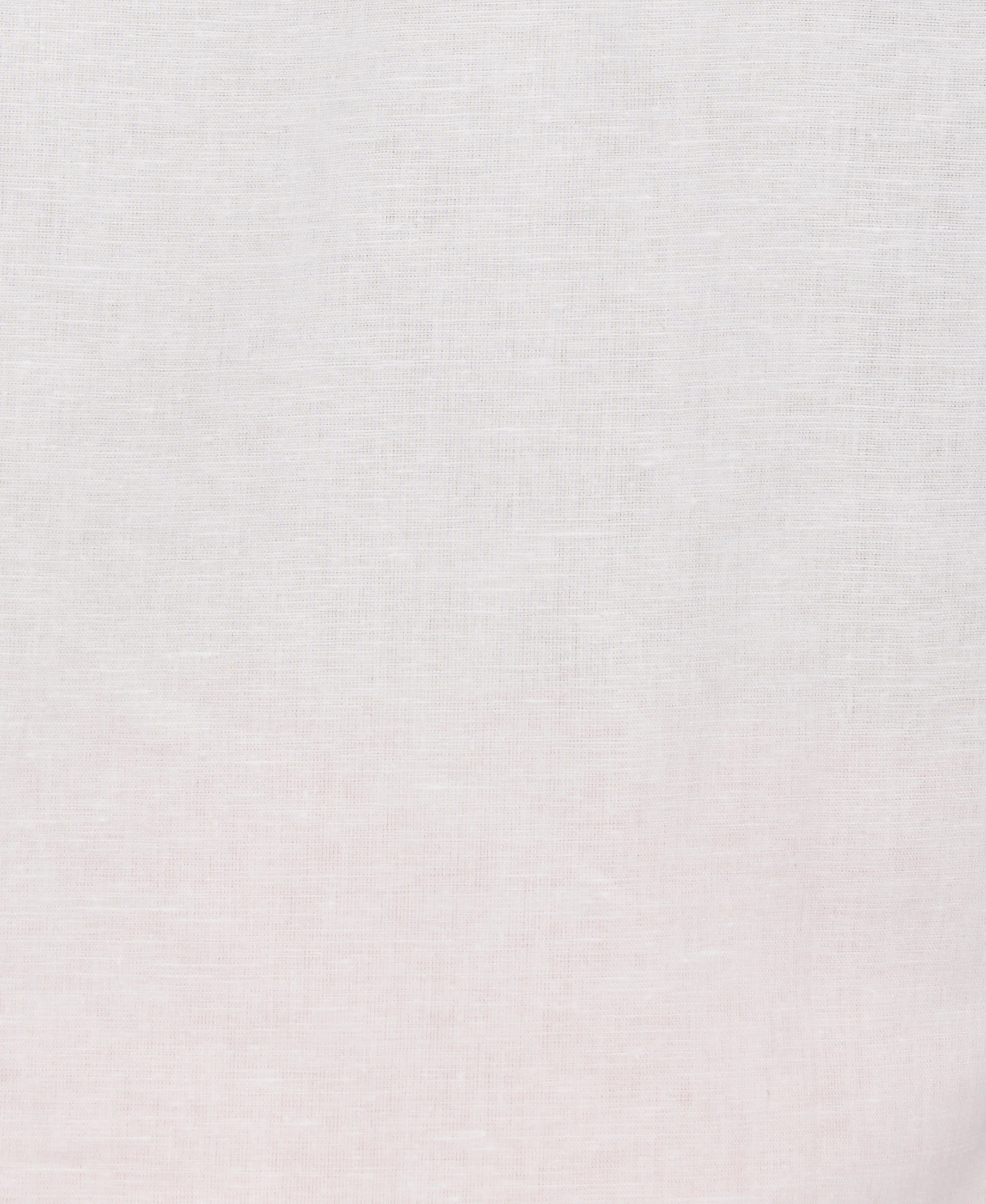 Linen Blend L-Shape Embroidered Shirt