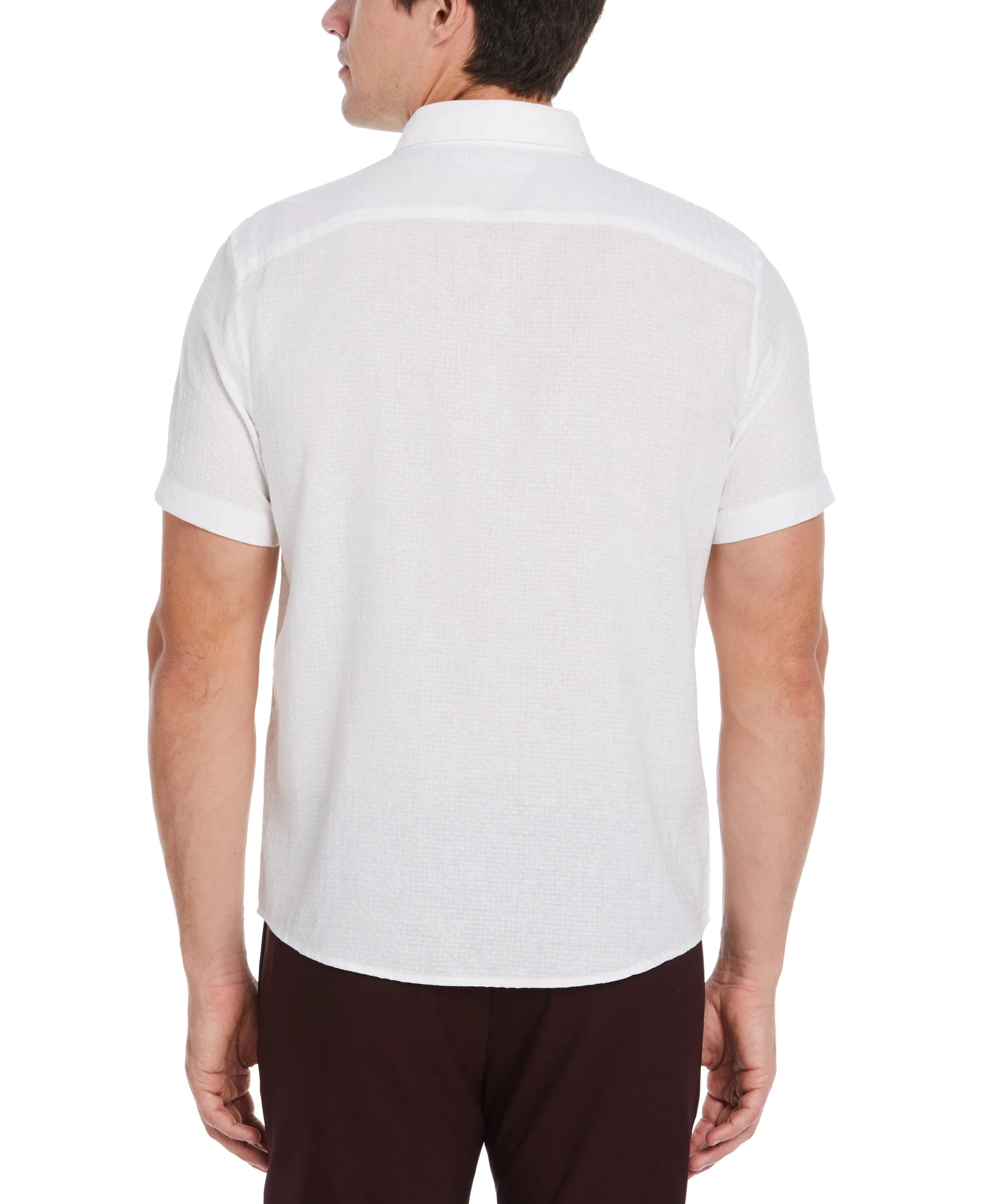 Linen Dobby Short Sleeve Shirt