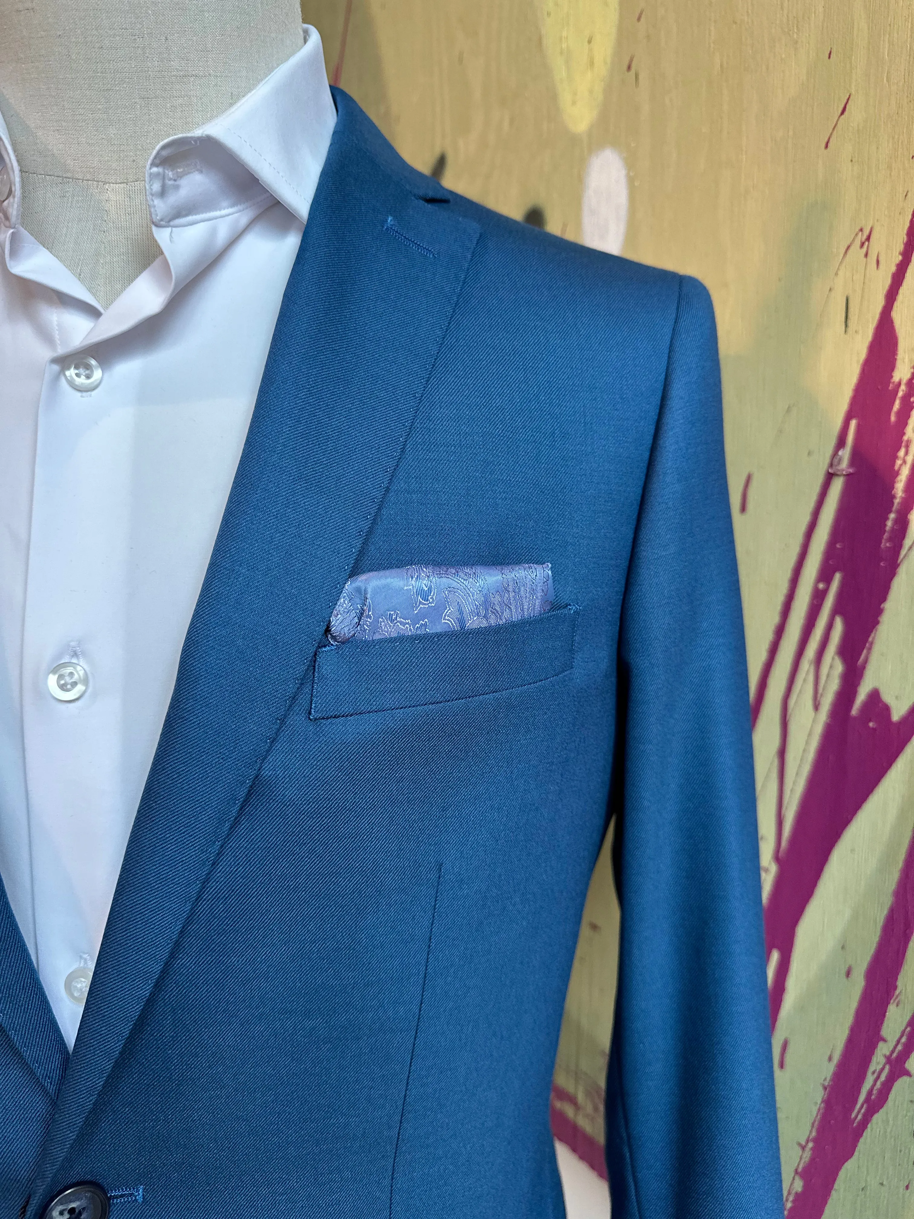 Marine Blue Premium Suit