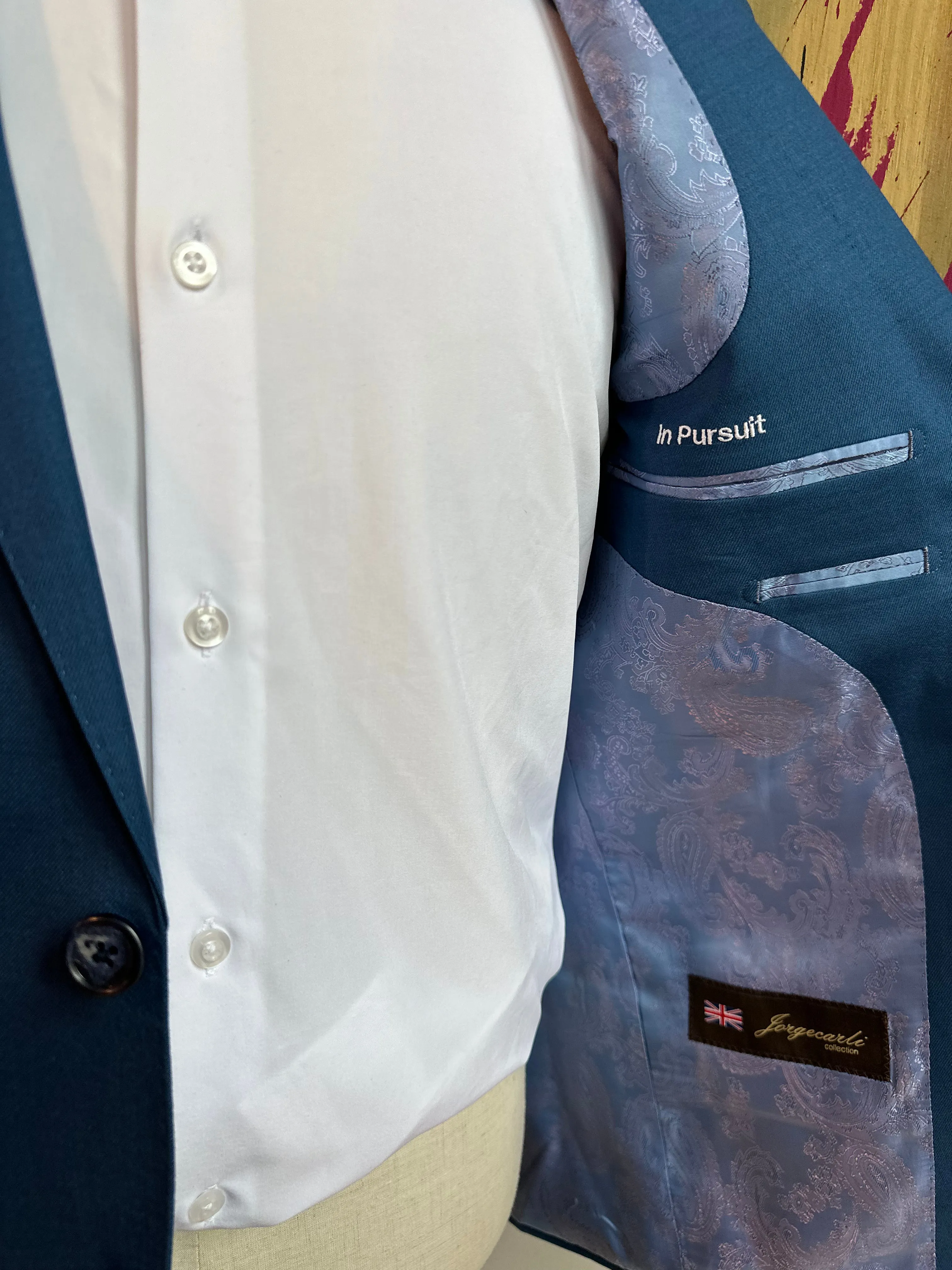 Marine Blue Premium Suit