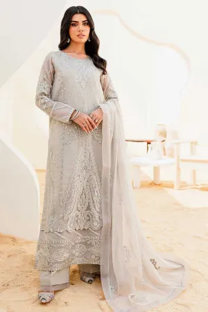 MARYUM & MARIA | Sejal - Luxury Chiffon Collection | BARELY BLUE (QS23-504)