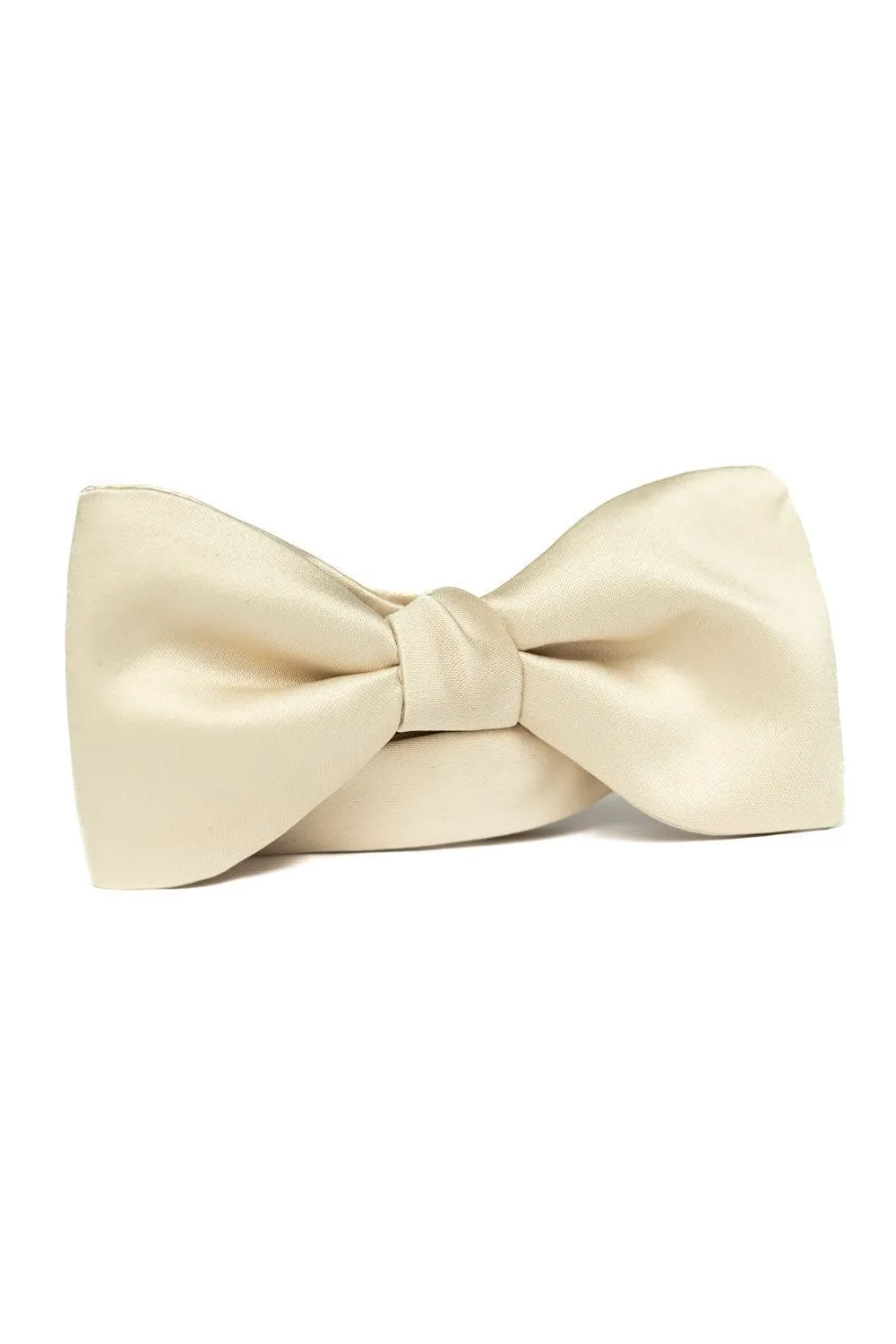 Matte Satin Bow Tie