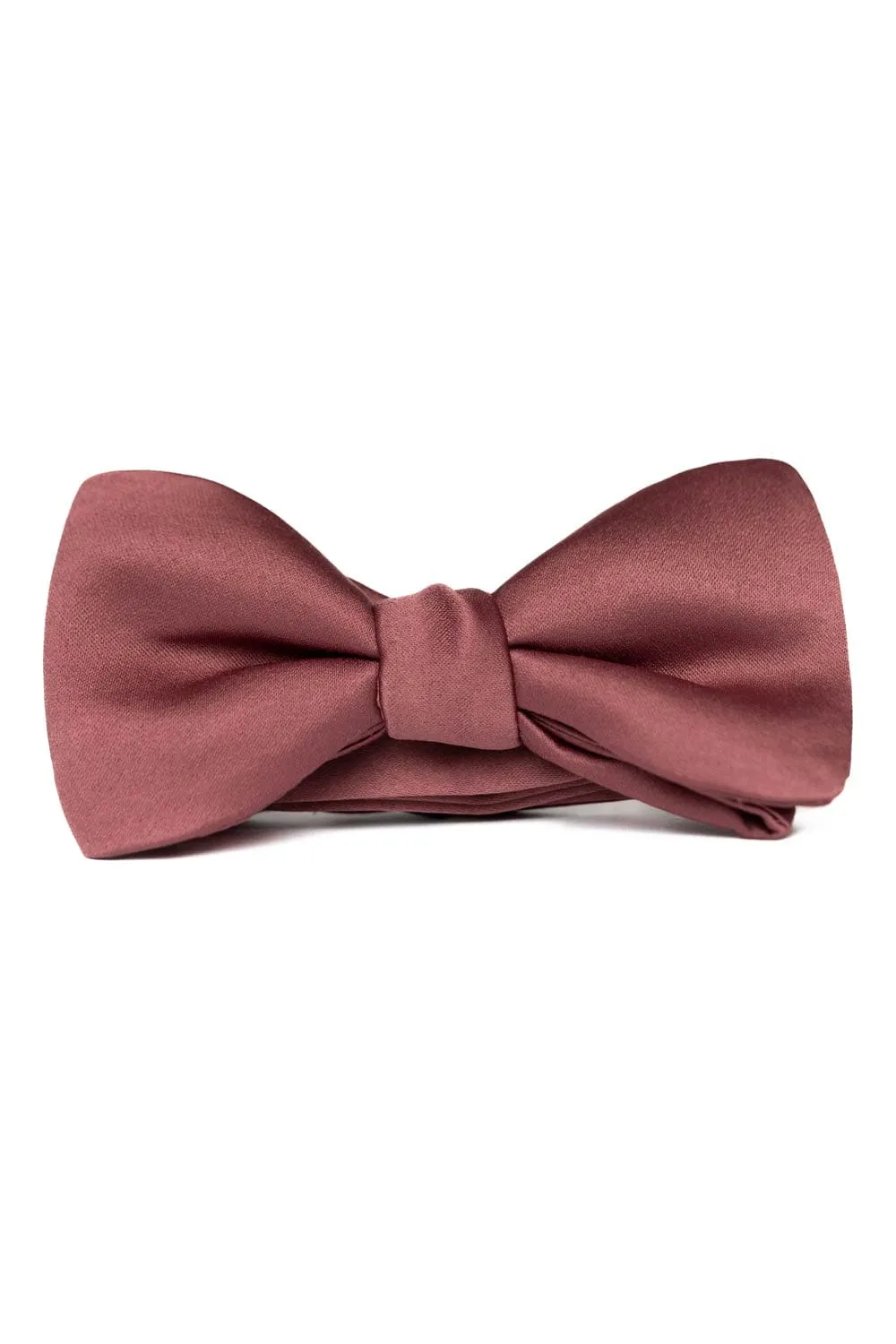 Matte Satin Bow Tie