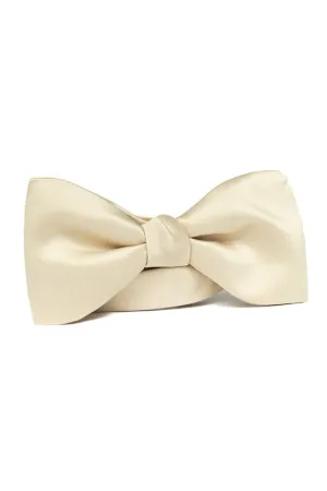 Matte Satin Bow Tie