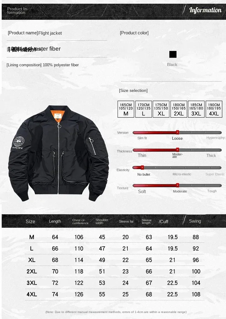 Men's Cargo Jacket 2024 Spring Hunting Multi Pocket Windproof Waterproof Embroidered Coat Harajuku Street Men's Baseball Jacket
