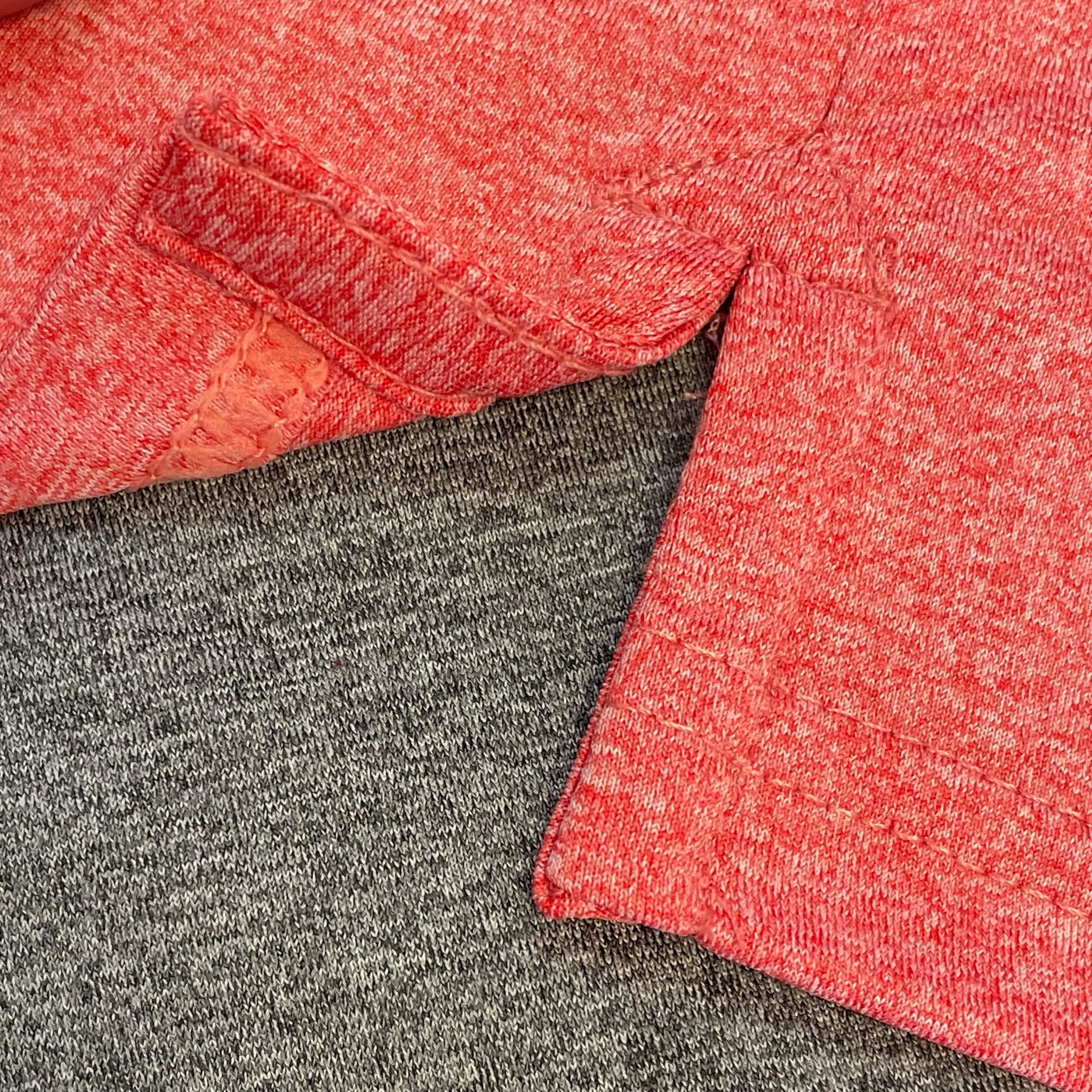 Men's Dry Fit Golf Polo - 2 Pack Charcoal & Red Marl