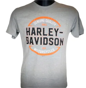 Men's Harley-Davidson Crackling T-Shirt - Gray