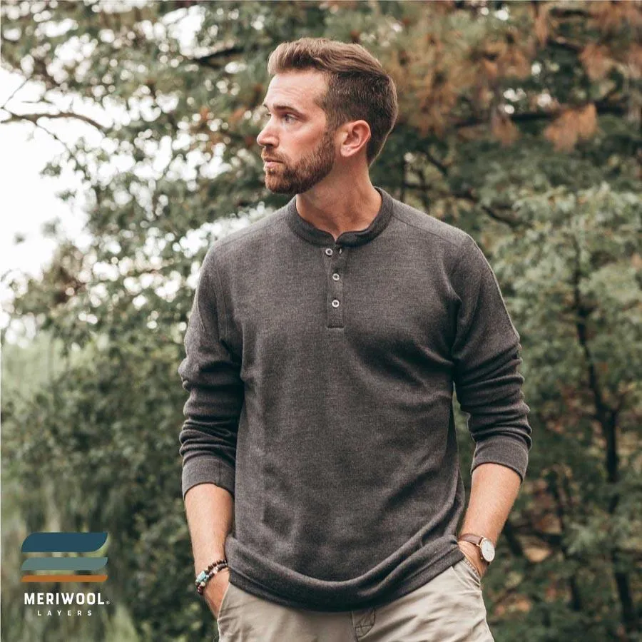 MEN'S MERINO 400 HENLEY