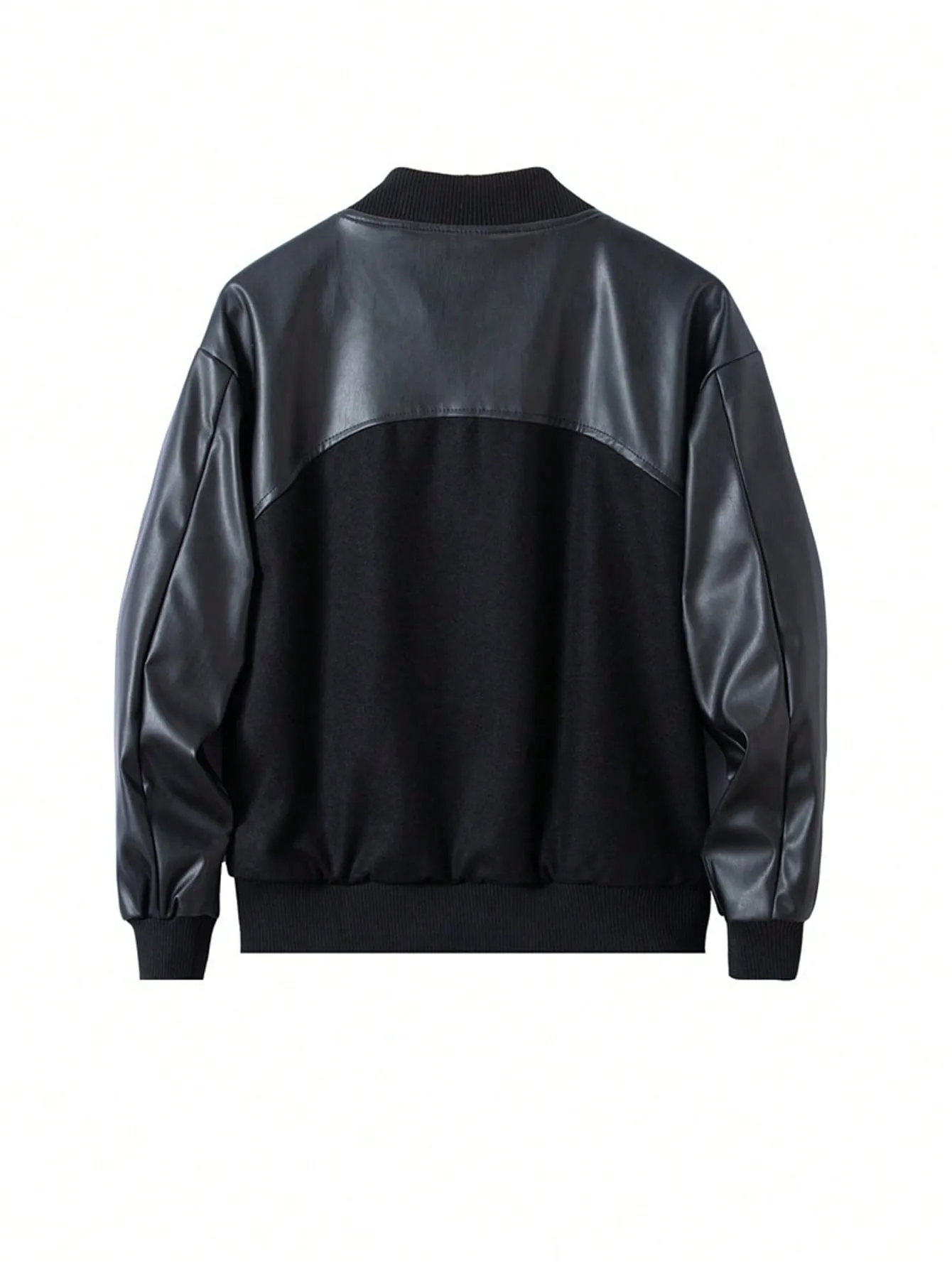 Men's Patchwork Embroidery Baseball Jacket