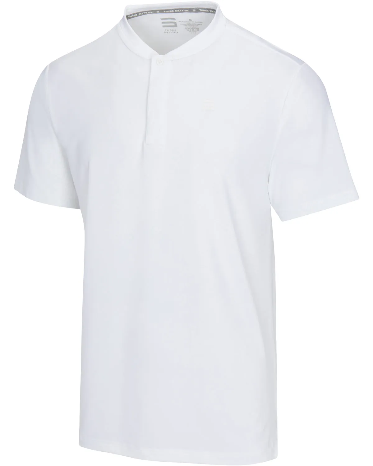 Men's Quick-Dry Collarless Golf Polos