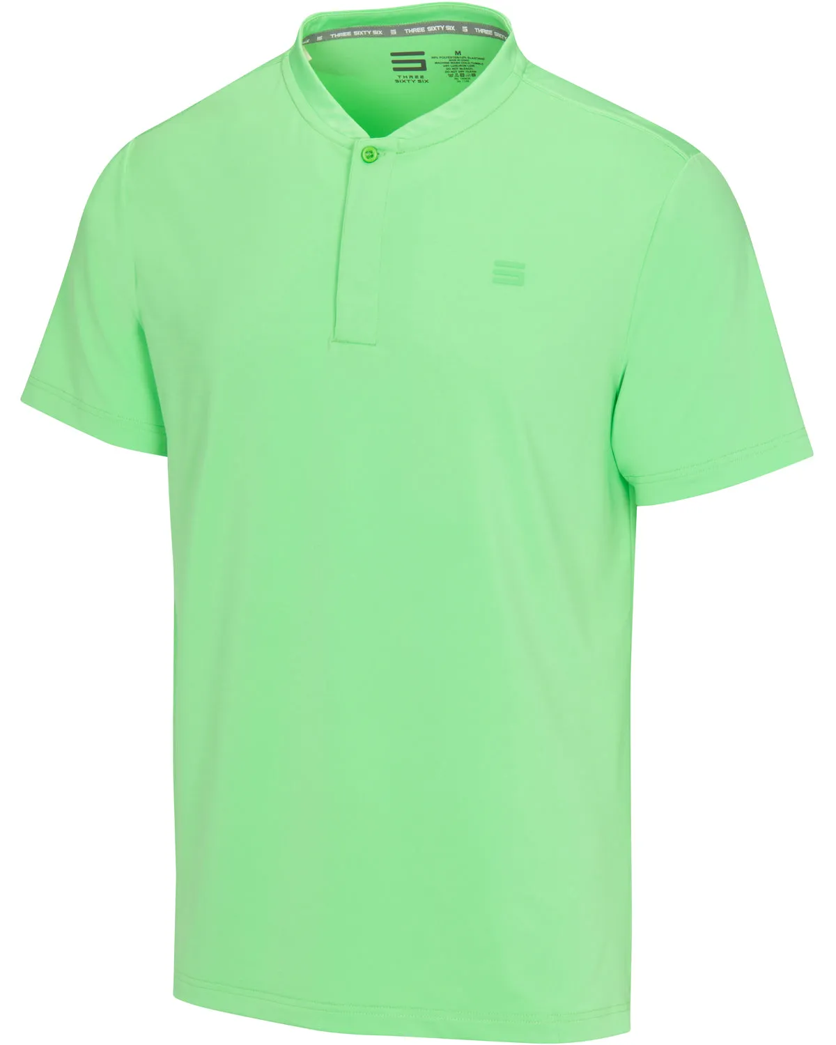 Men's Quick-Dry Collarless Golf Polos