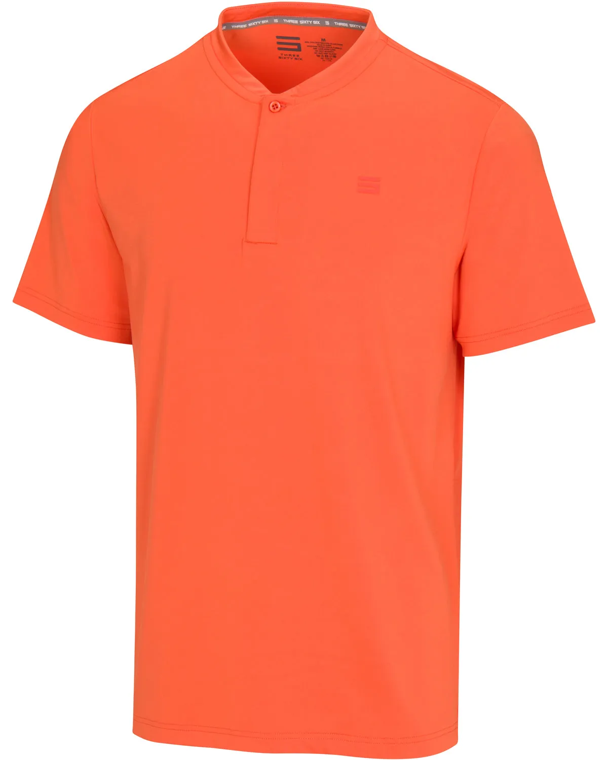 Men's Quick-Dry Collarless Golf Polos