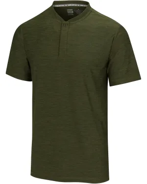 Men's Quick-Dry Collarless Golf Polos