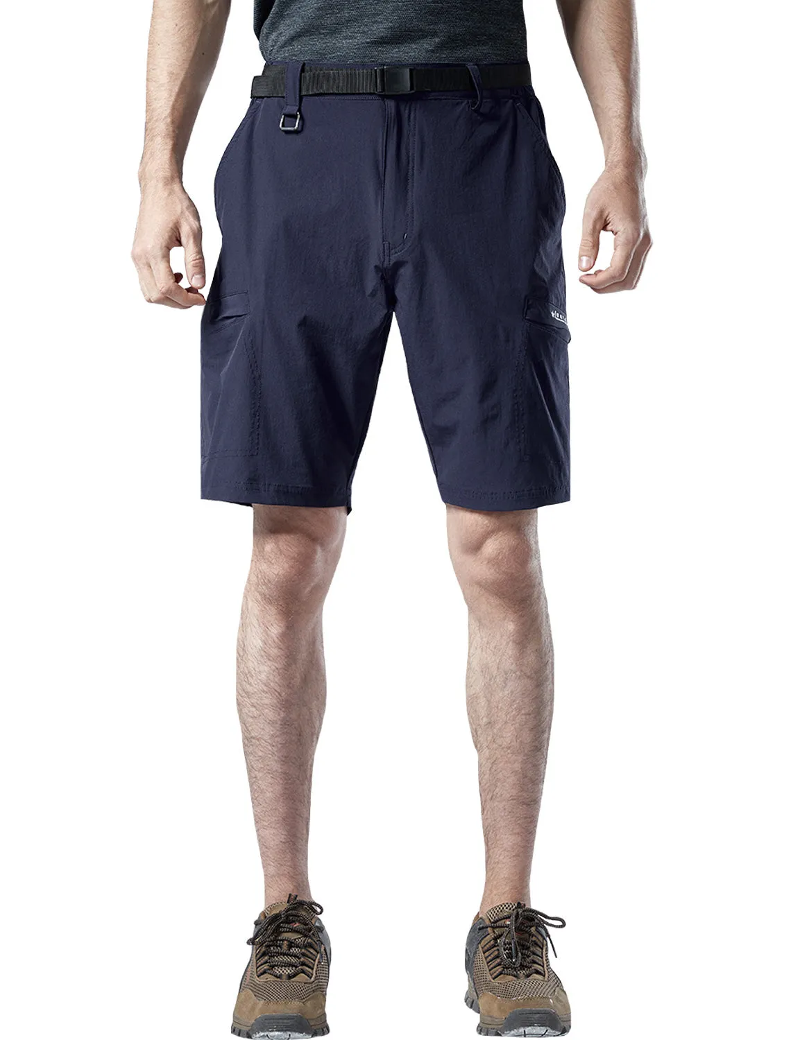 Men's Quick Dry Hiking Working Multi-Pocket Work Outdoor Casual Cargo Shorts