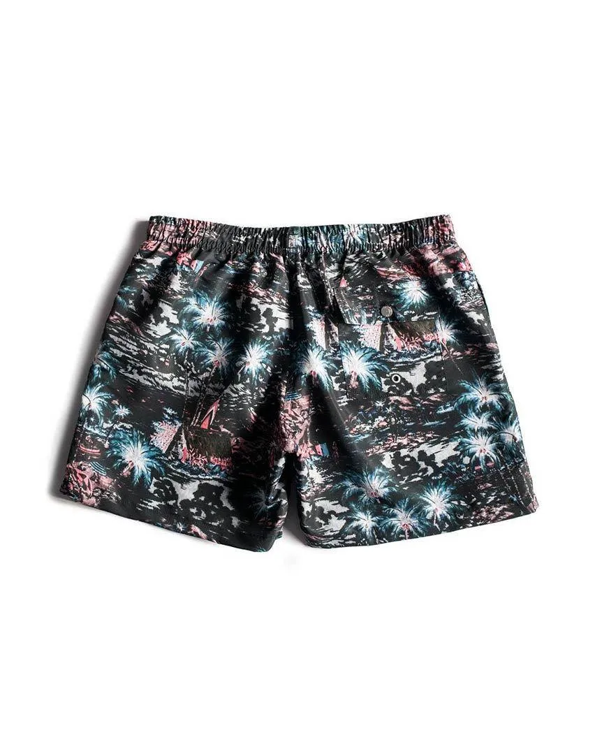 Midnight Hawaii Swim Trunk