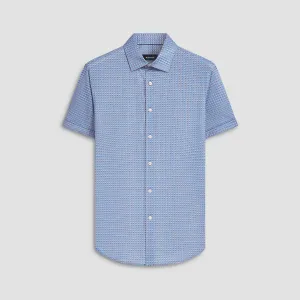 Miles Abstract Print OoohCotton Short Sleeve Shirt