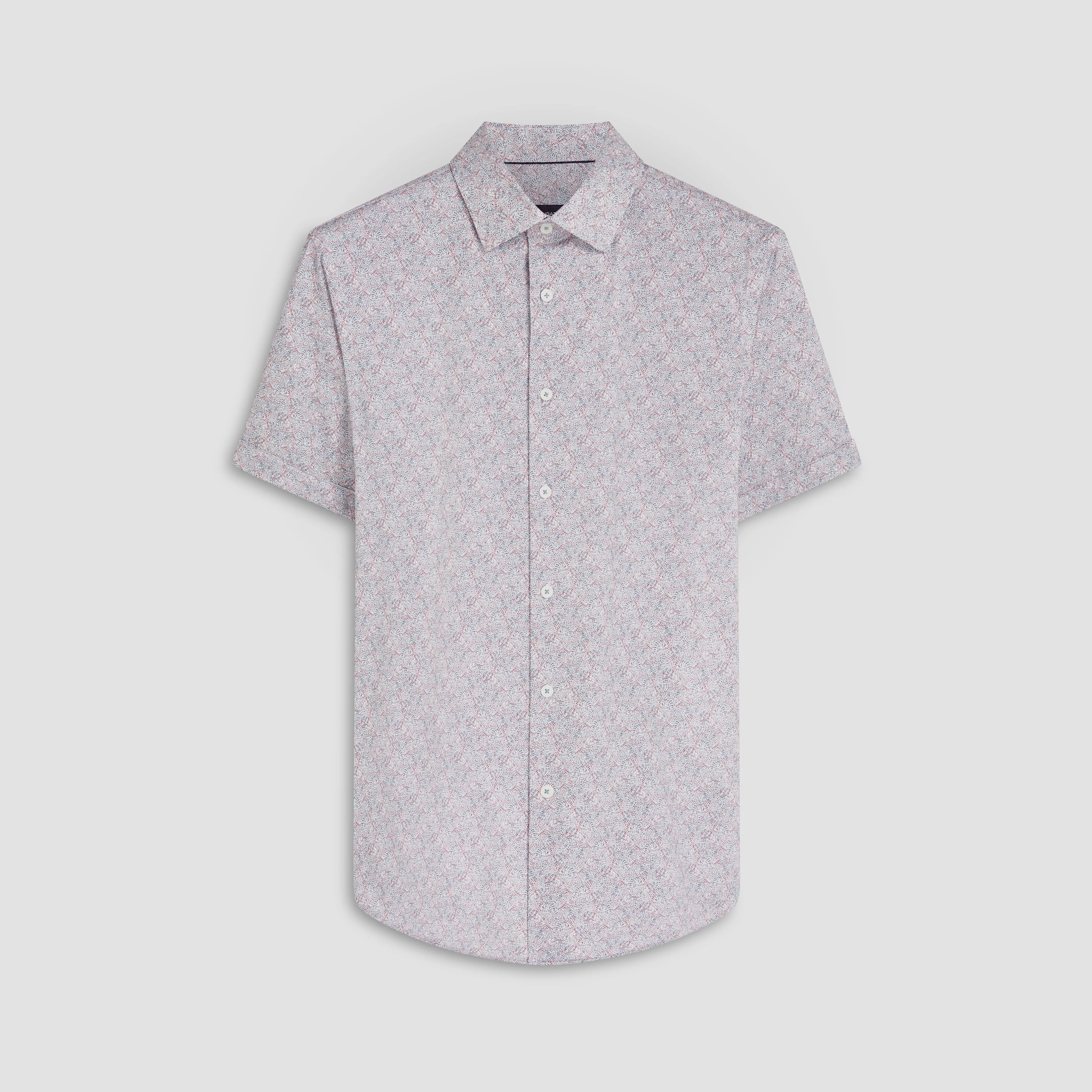 Miles Abstract Print OoohCotton Short Sleeve Shirt