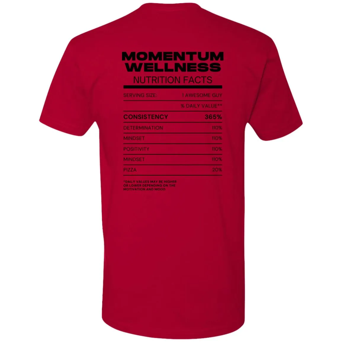 Momentum Wellness NL3600 Premium Short Sleeve T-Shirt