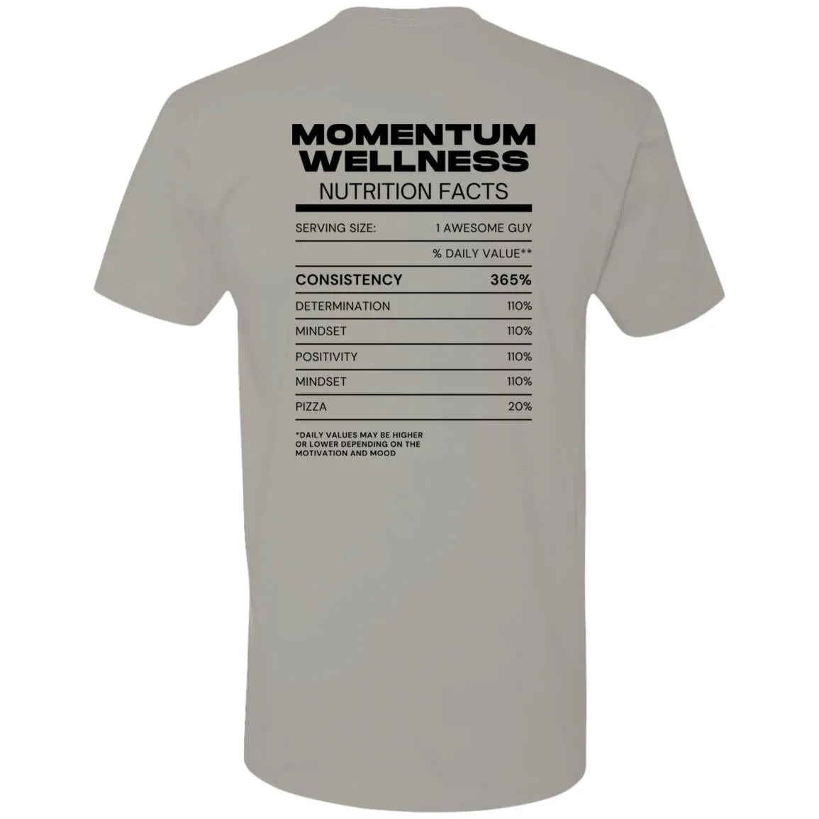 Momentum Wellness NL3600 Premium Short Sleeve T-Shirt