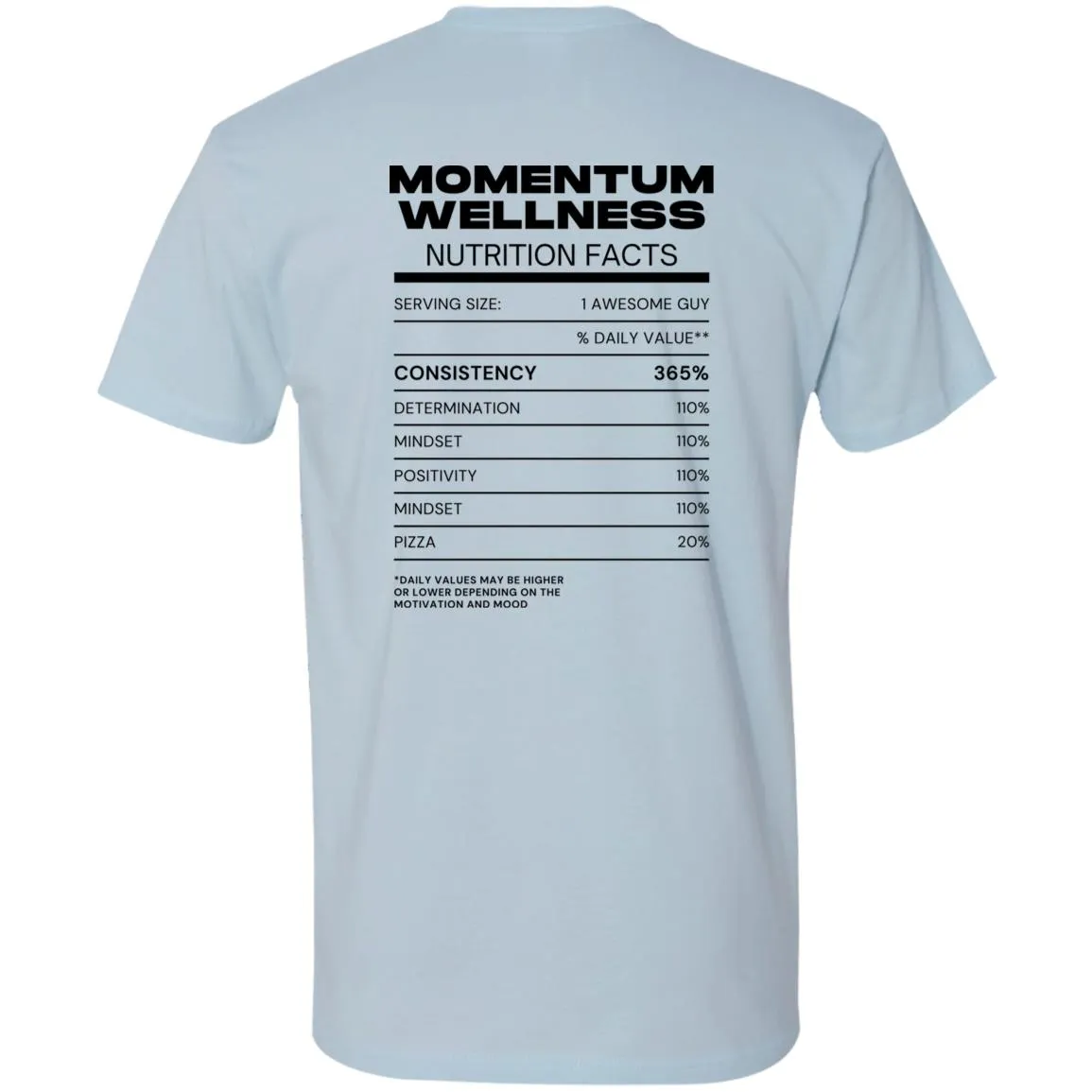 Momentum Wellness NL3600 Premium Short Sleeve T-Shirt
