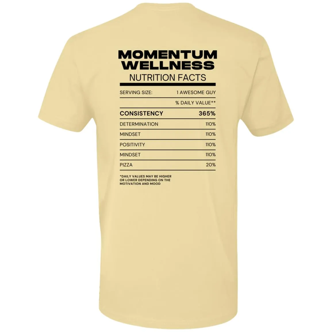 Momentum Wellness NL3600 Premium Short Sleeve T-Shirt