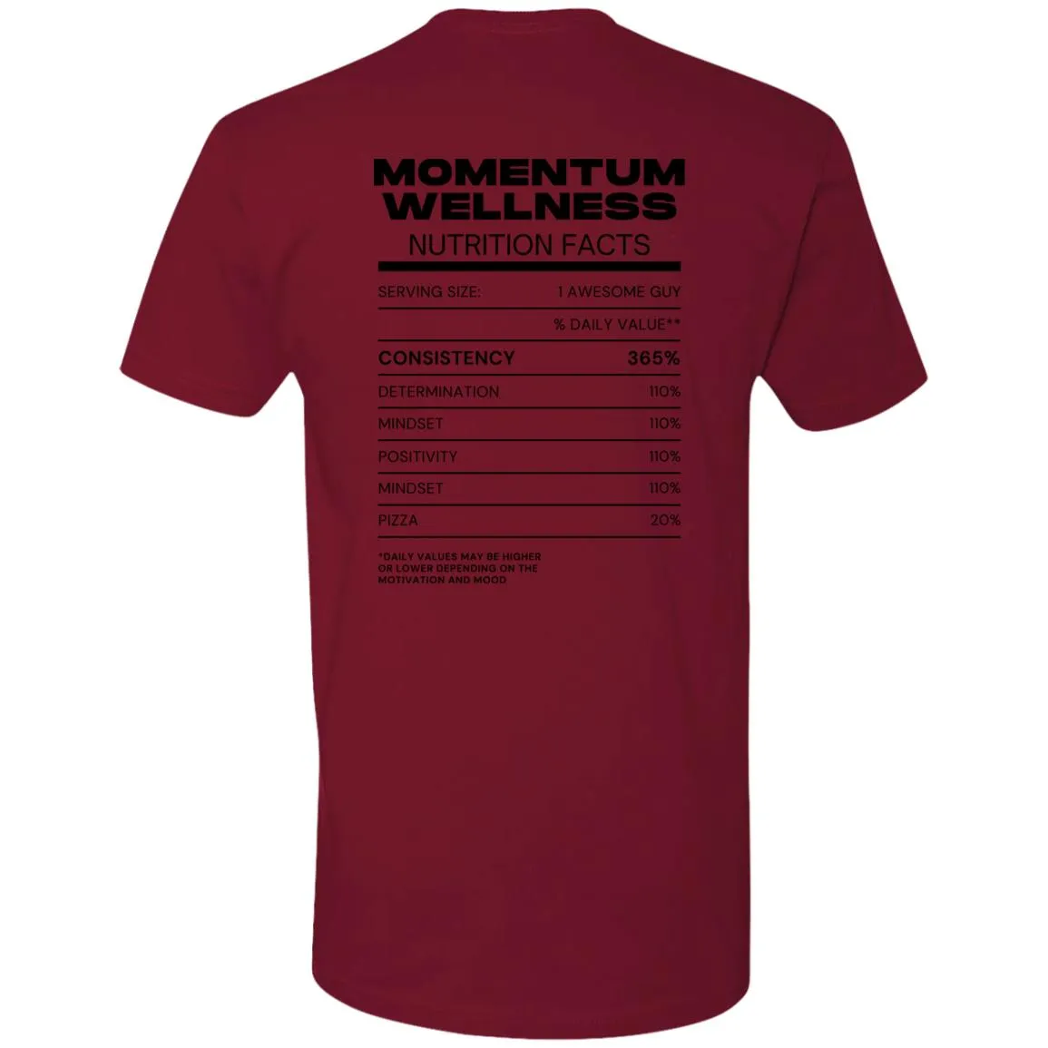 Momentum Wellness NL3600 Premium Short Sleeve T-Shirt
