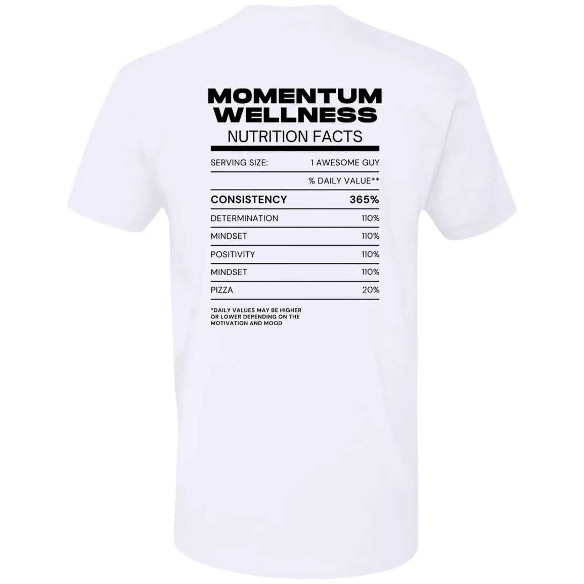 Momentum Wellness NL3600 Premium Short Sleeve T-Shirt