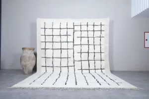 Moroccan berber rug - Custom rug - Handmade rug - Beni ourain