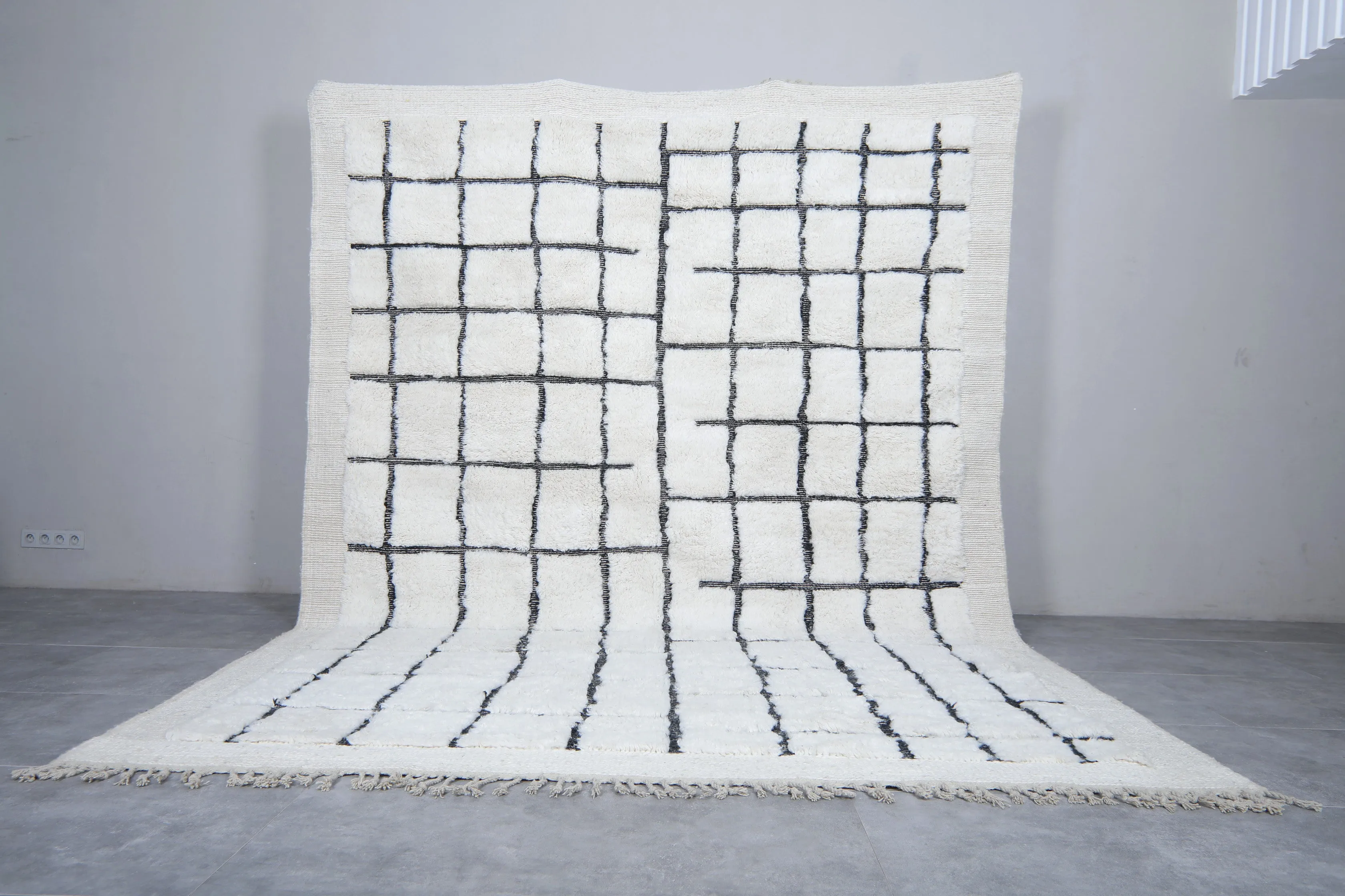 Moroccan berber rug - Custom rug - Handmade rug - Beni ourain