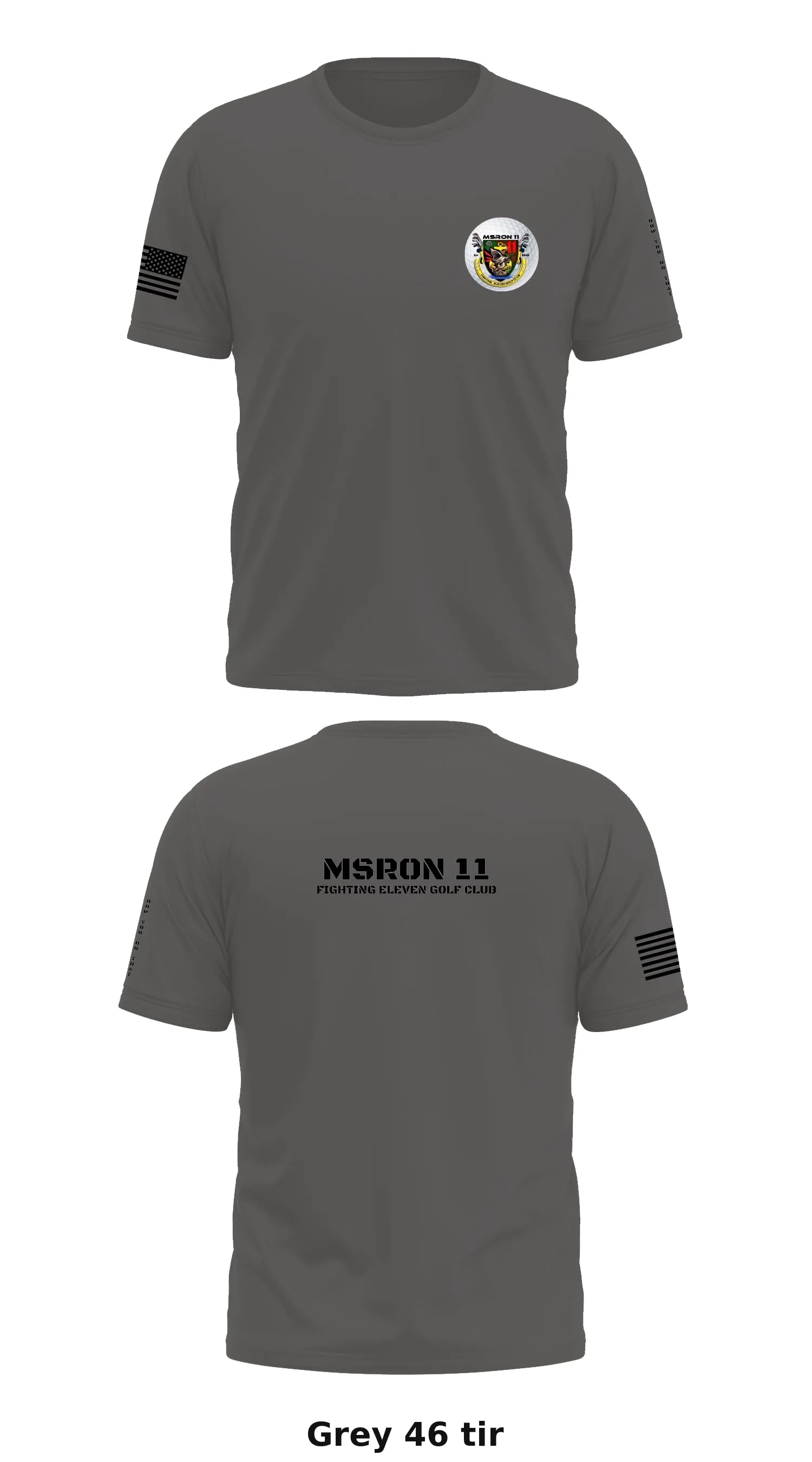 MSRON 11 Store 1 Core Men's SS Performance Tee - tir