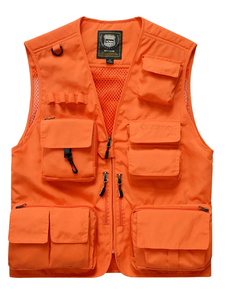 Multifunctional Quick Dry Sleeveless Vest Jacket