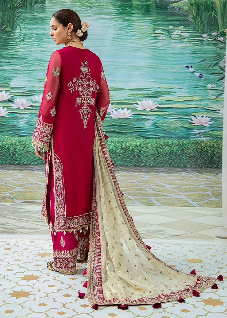 NELOFERI | Afrozeh Shehnai Wedding Formals 2021 | Unstitched Embroidered Suit