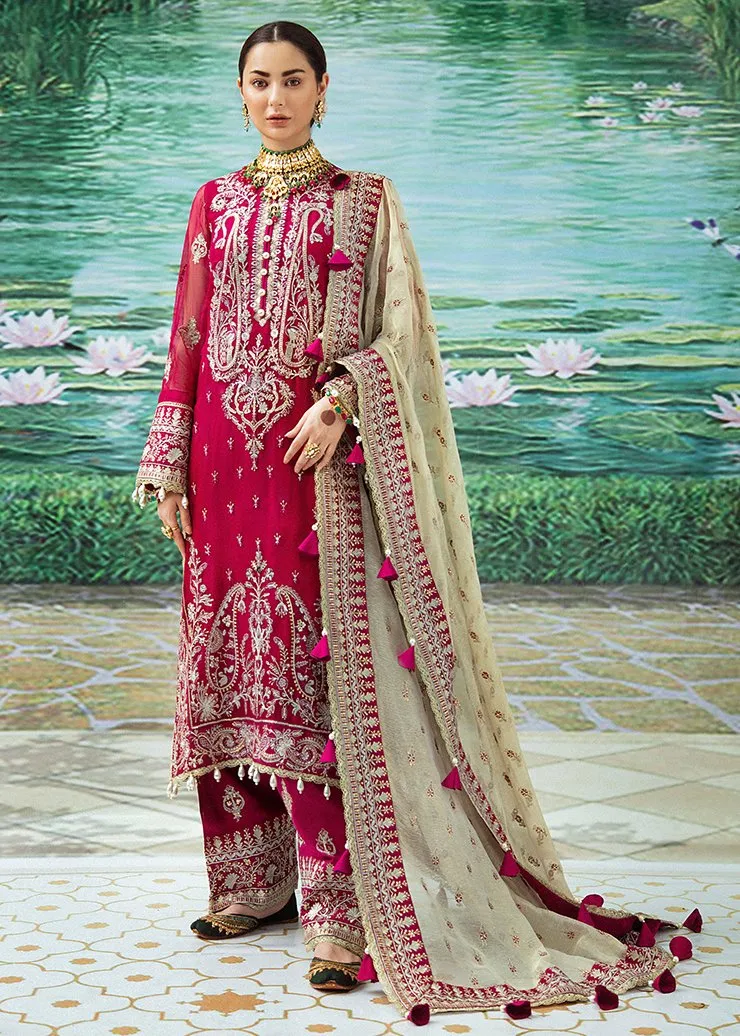 NELOFERI | Afrozeh Shehnai Wedding Formals 2021 | Unstitched Embroidered Suit