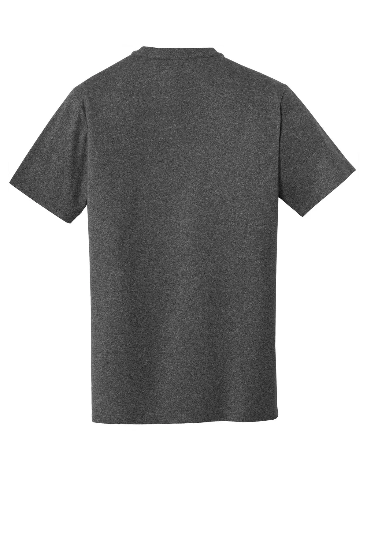 New Era  Heritage Blend Crew Tee. NEA100 Black Heather