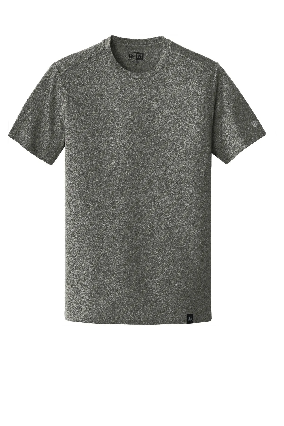 New Era  Heritage Blend Crew Tee. NEA100 Black Twist