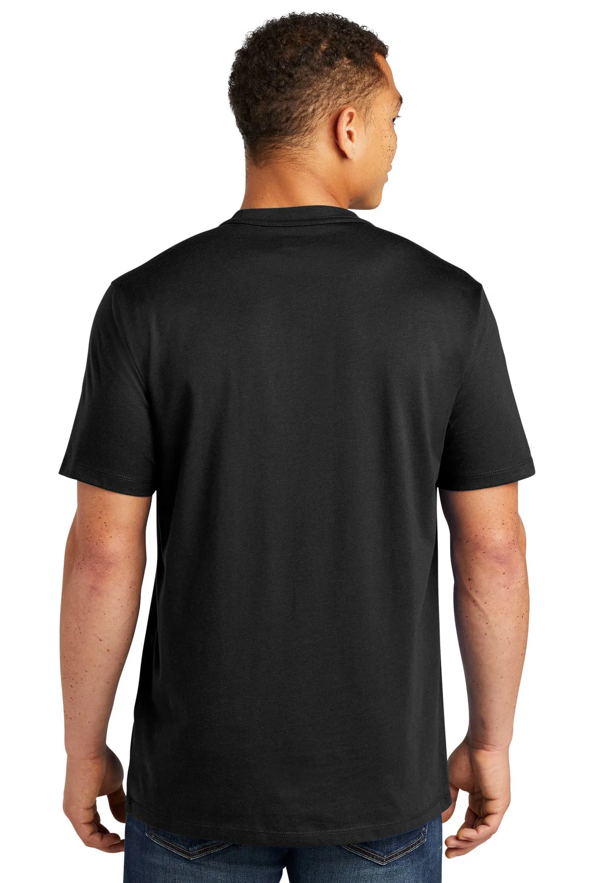 New Era  Heritage Blend Crew Tee. NEA100 Black