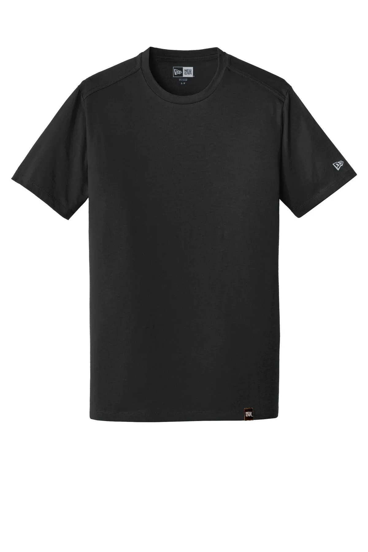New Era  Heritage Blend Crew Tee. NEA100 Black