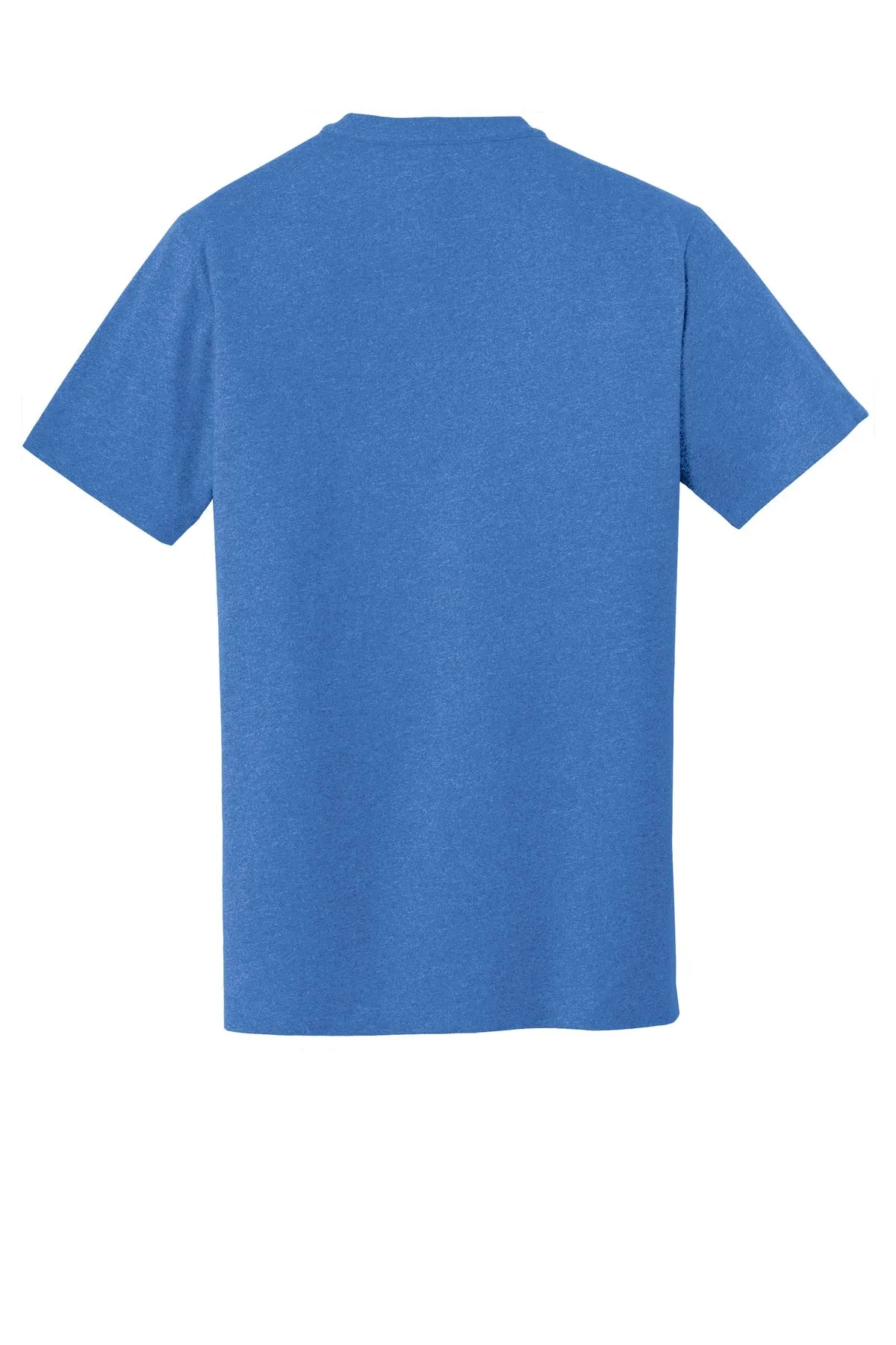 New Era  Heritage Blend Crew Tee. NEA100 Royal Heather