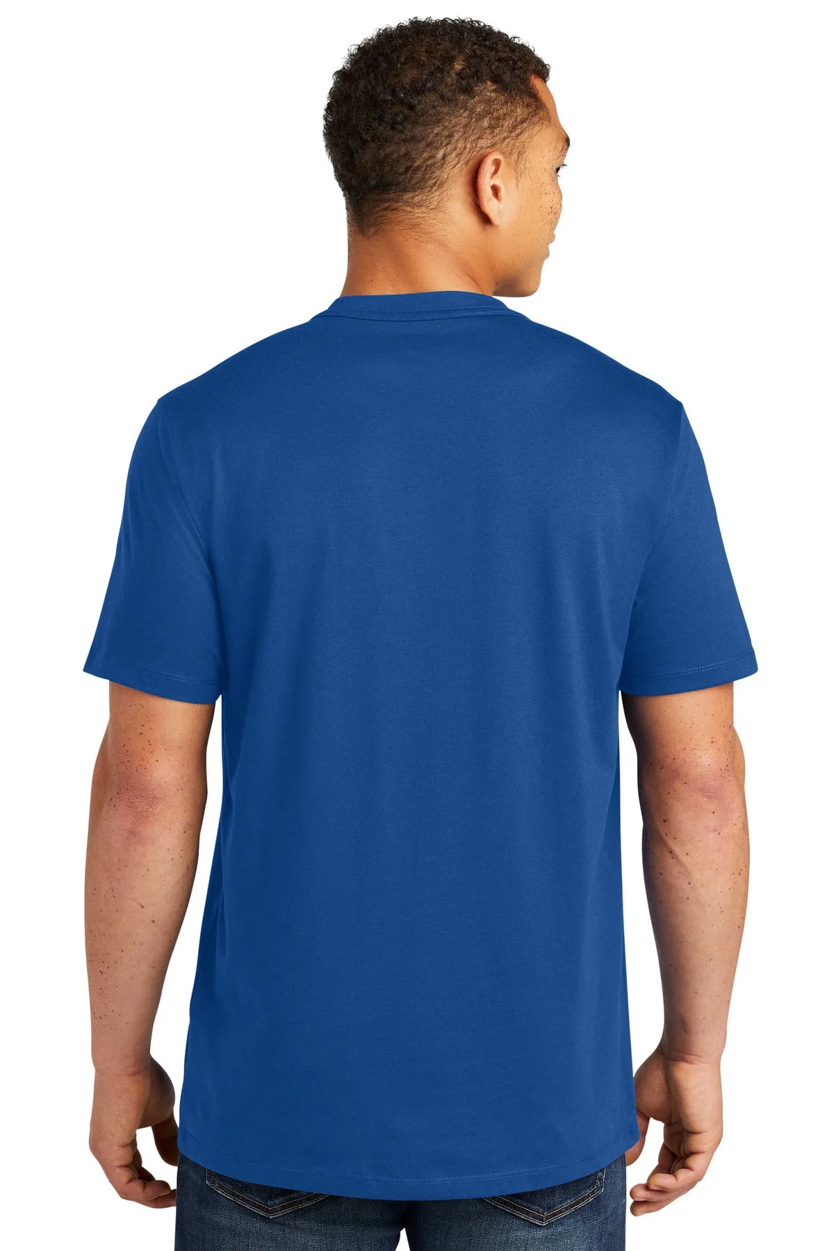 New Era  Heritage Blend Crew Tee. NEA100 Royal