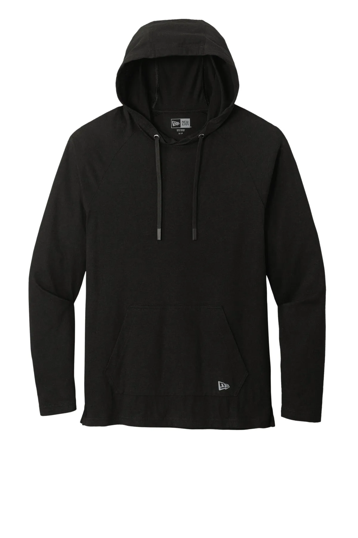 New Era  Tri-Blend Hoodie. NEA137 Black Solid