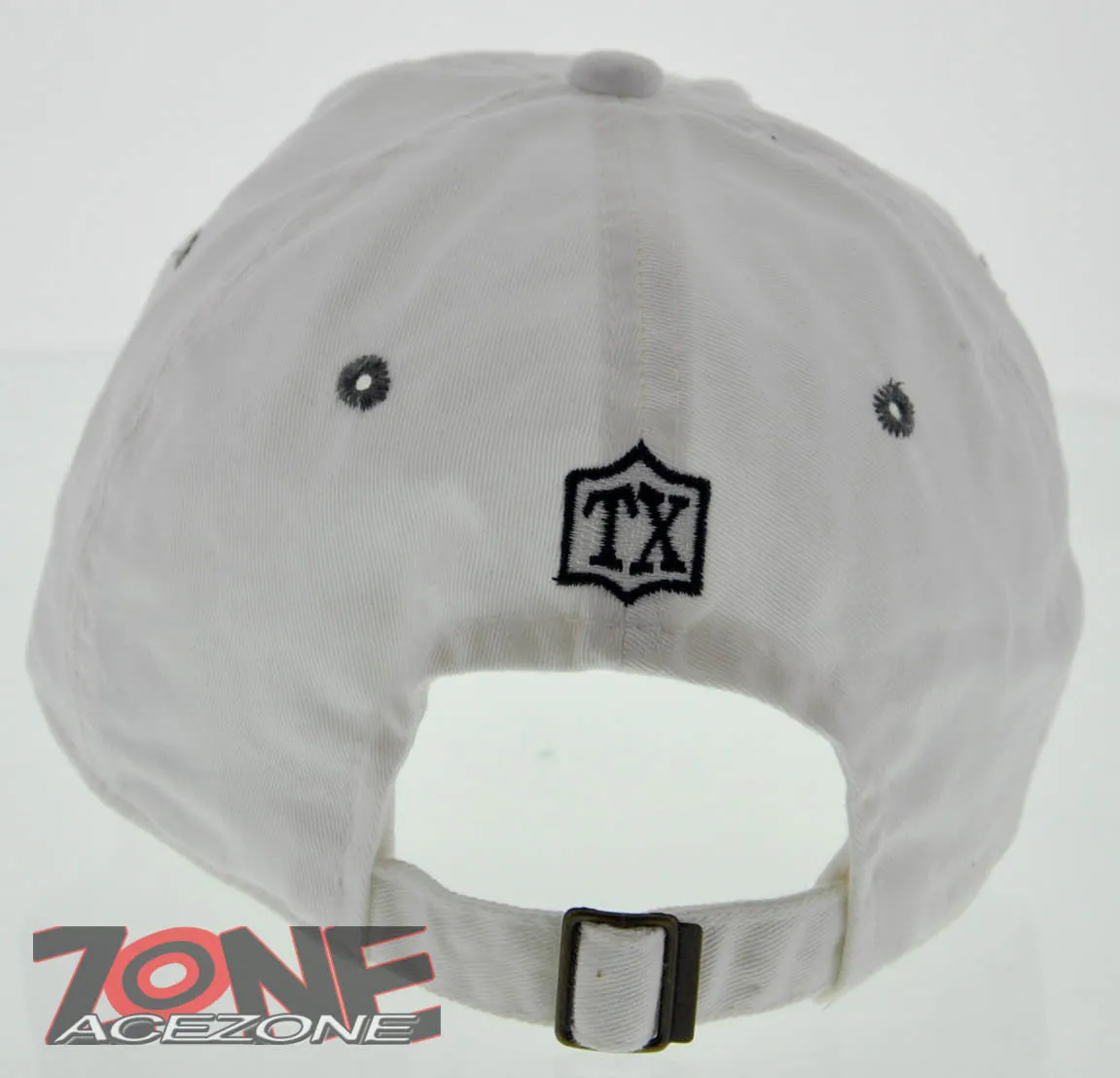 NEW! REIGN USA TEXAS EST 1776 THE LONE STAR STATE COTTON CAP HAT WHITE