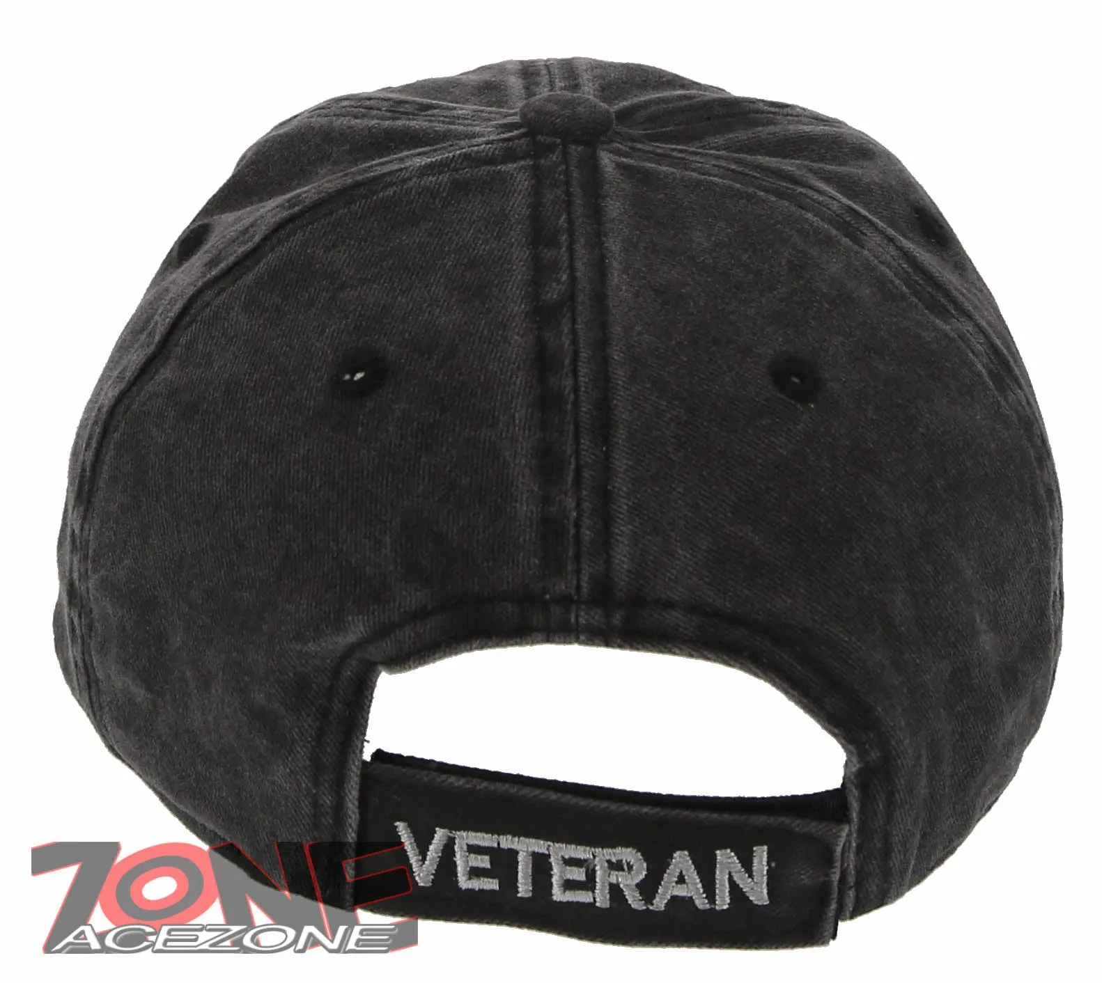 NEW! VIETNAM DESERT STORM VETERAN DISTRESSED VINTAGE BASEBALL CAP HAT GRAY