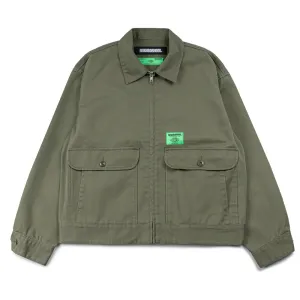 NH. X Dickies. Zip Work Jacket | Olive Drab
