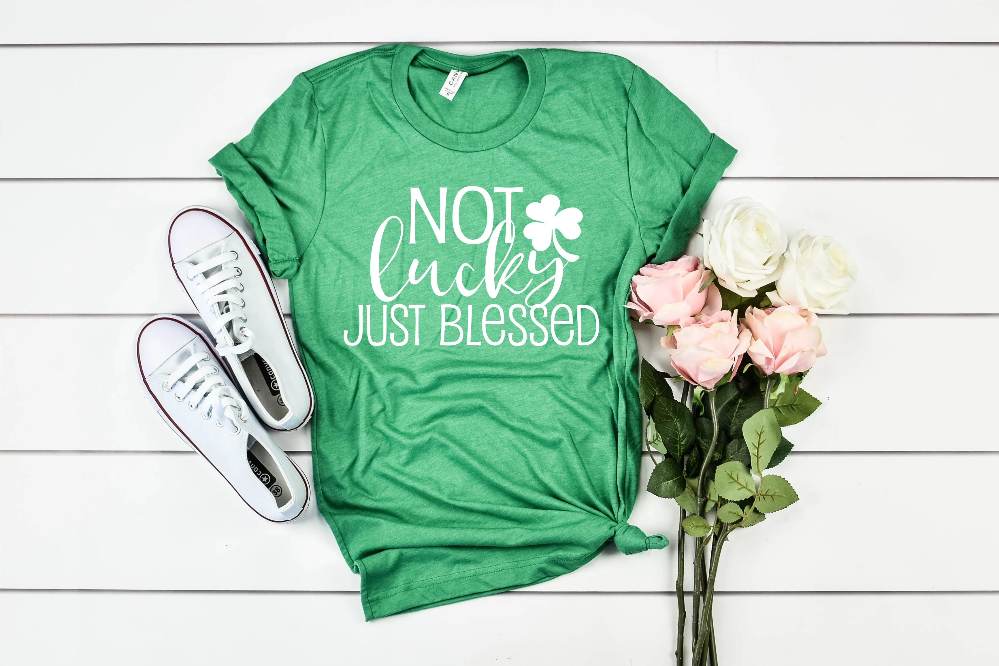 Not Lucky Just Blessed - St Patrick's Day Shirt