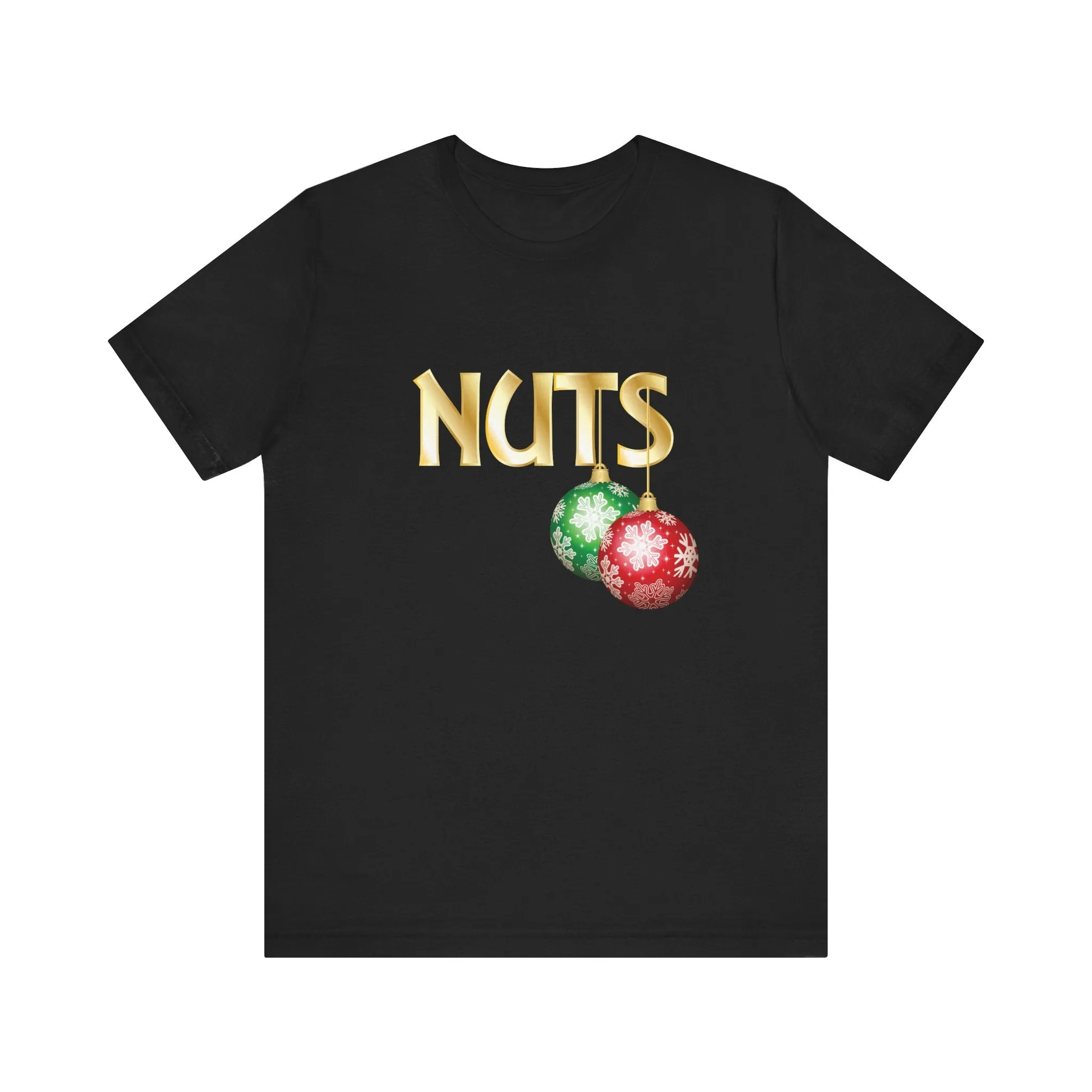 Nuts | Deluxe Black Unisex Tee