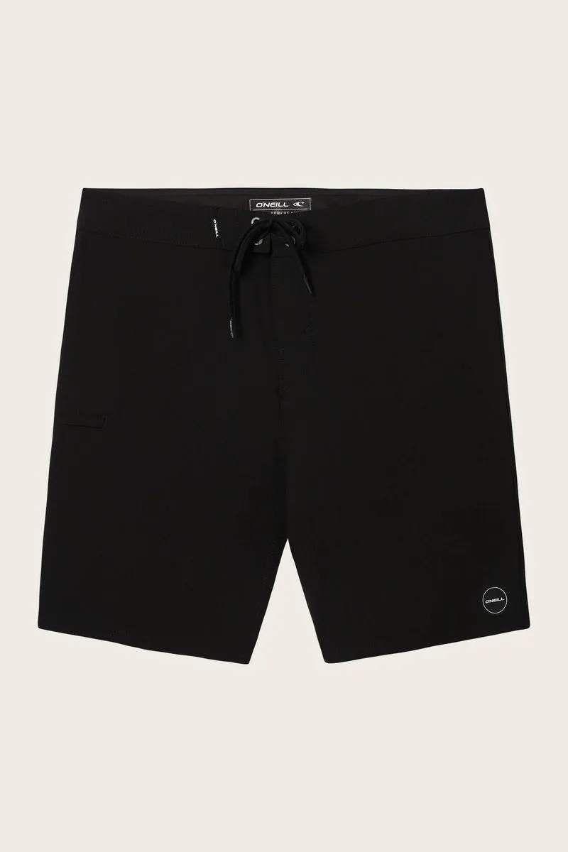 O'Neill Hyperfreak Solid Boardshorts- Black