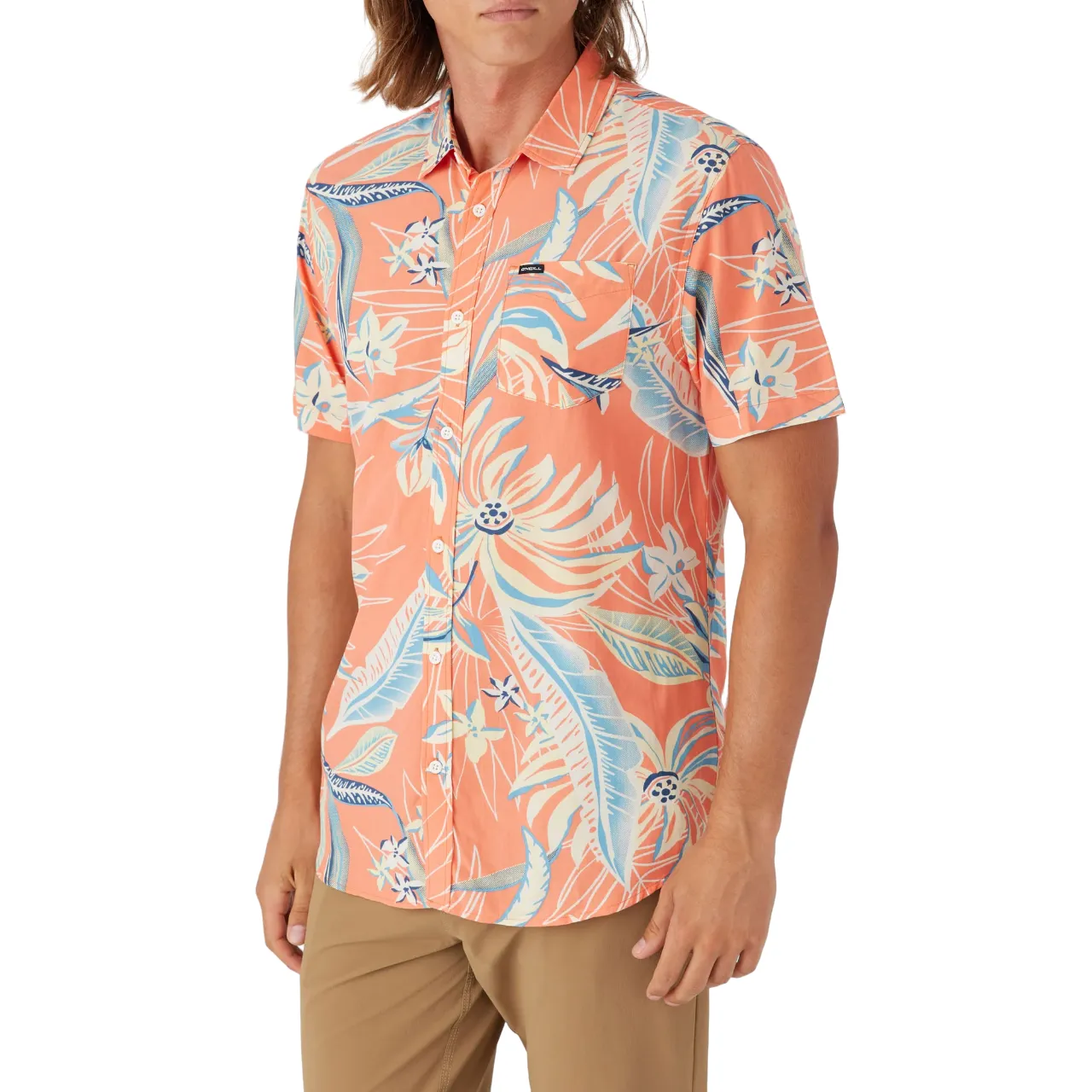 O'Neill Men's Oasis Eco Short-Sleeve Shirt - Standard